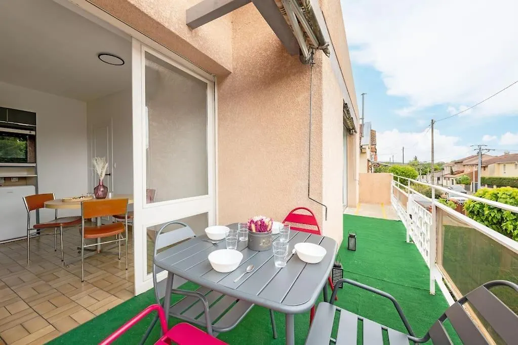 Апартаменты L'Elegance Urbaine-Clim-Parking Gratuit Dans Rue Тулуза 0*,